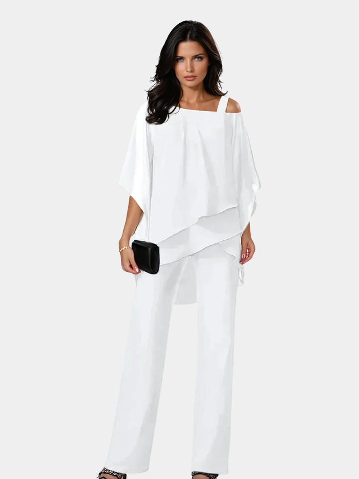CHARLOTTE AVALON | LAYERED TWO-PIECE SET FOR WOMAN