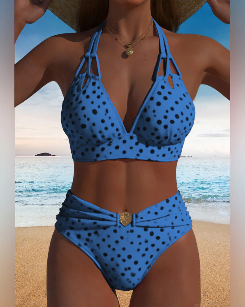 Melanie | Two-piece sexy polka dot bikini