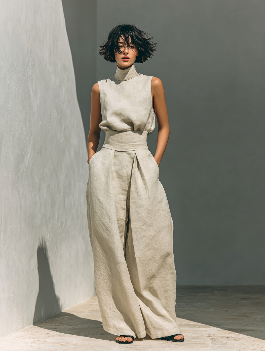 Maria – Tank Top and Wide-Leg Pants Set