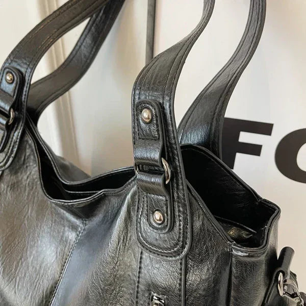 CIRELLE – LEATHER TOTE BAG