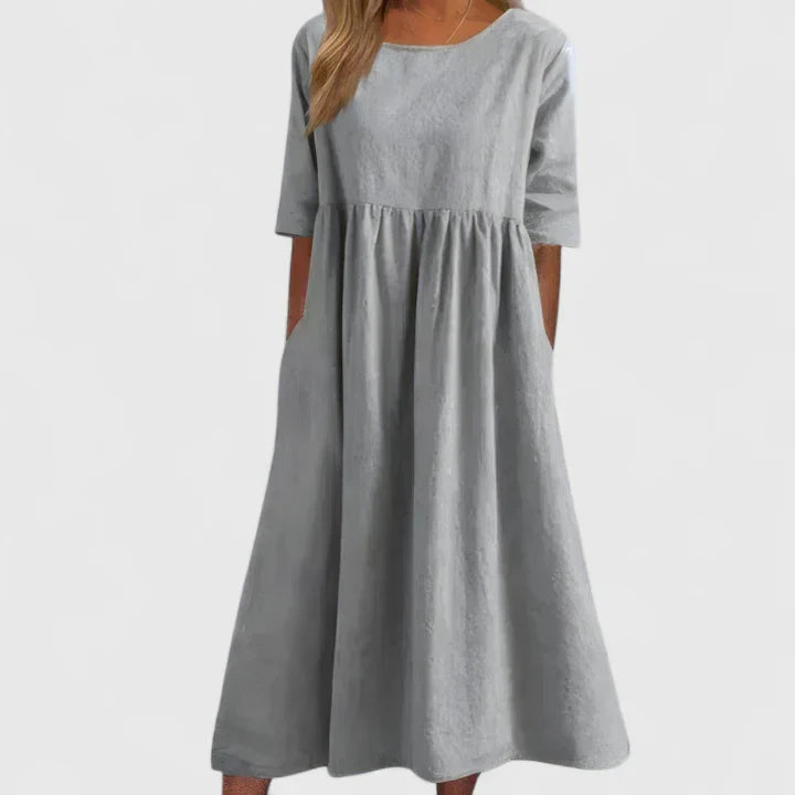 Elanora™ | Graceful Midi Dress