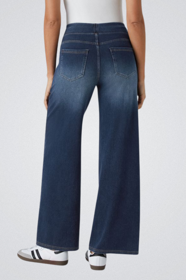 LUCY | HIGH WAIST WIDE LEG JEANS