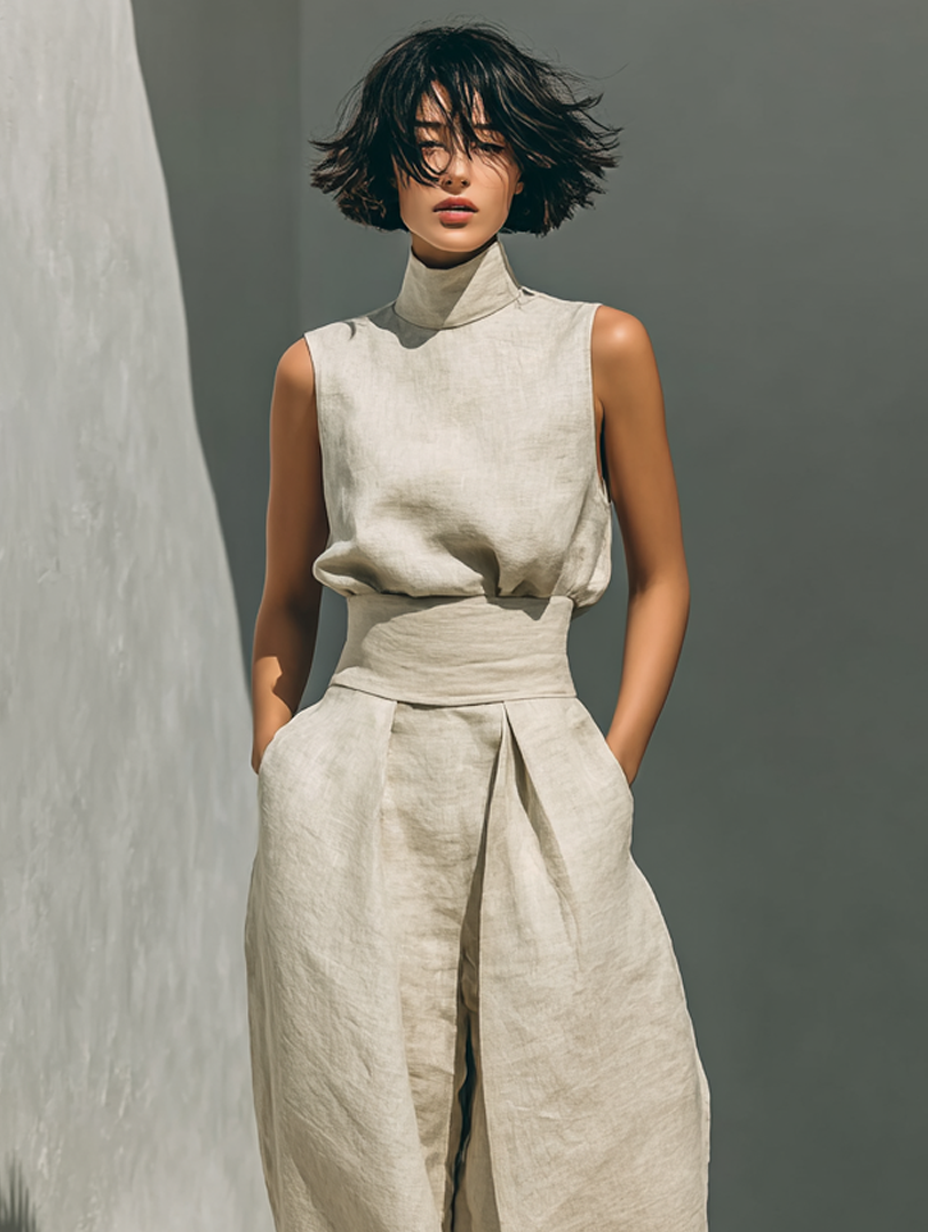 Maria – Tank Top and Wide-Leg Pants Set