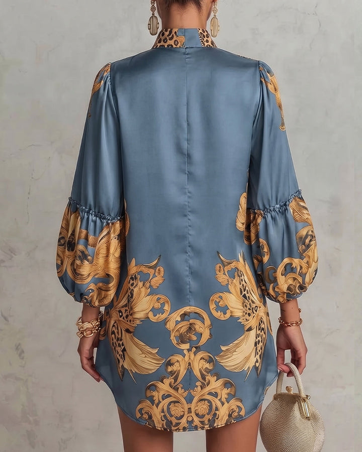 CHARLOTTE AVALON | LEOPARD PRINT DRESS FOR WOMAN