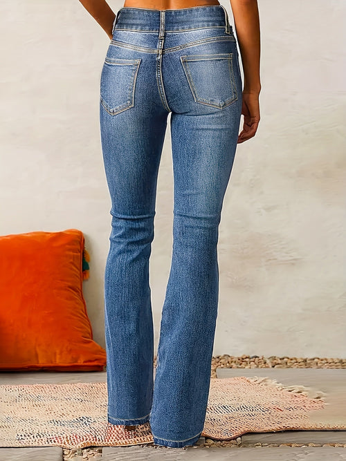 Ayelle™ | High-Waist Flared Jeans
