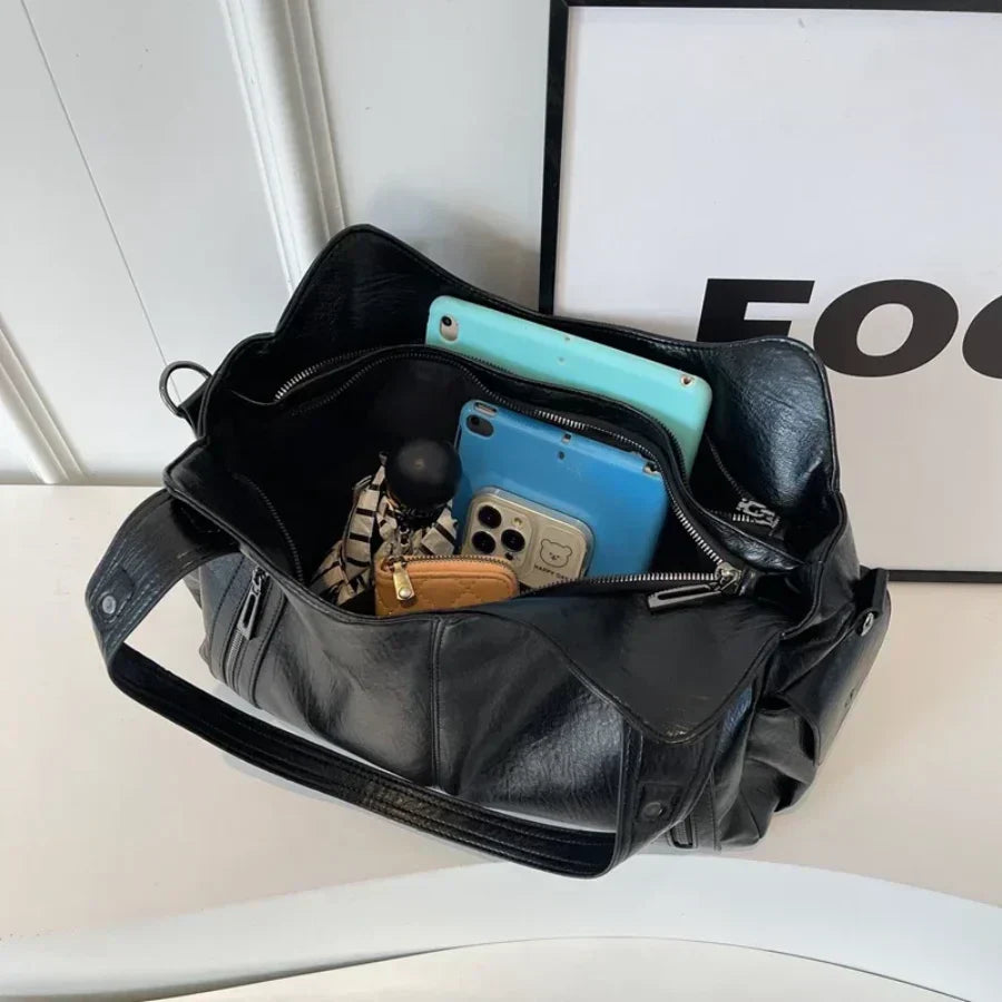 CIRELLE – LEATHER TOTE BAG