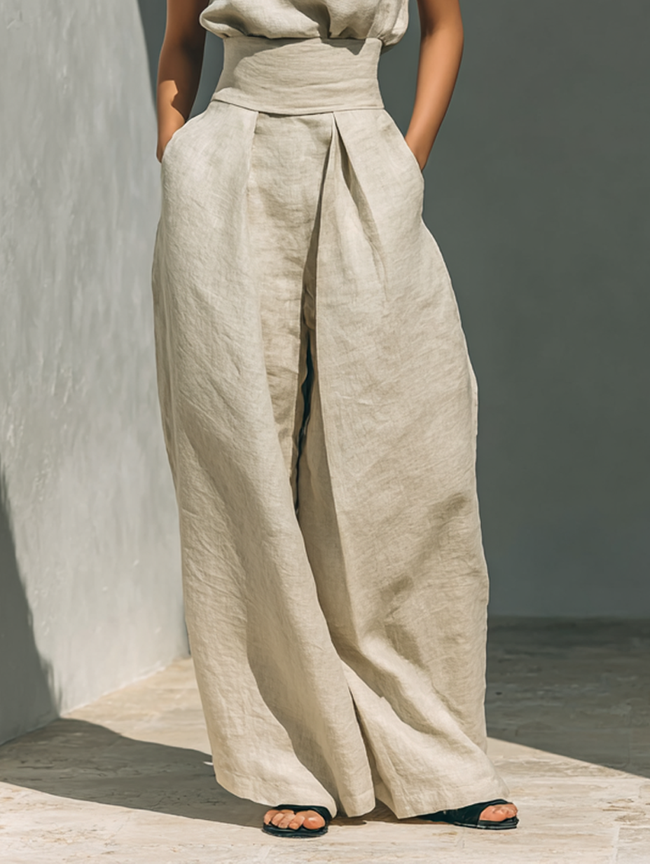 Maria – Tank Top and Wide-Leg Pants Set