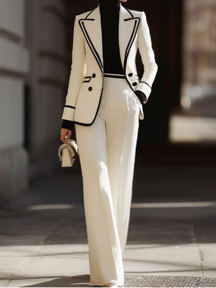 Valeria™ | Elegant Two-Piece Suit Set