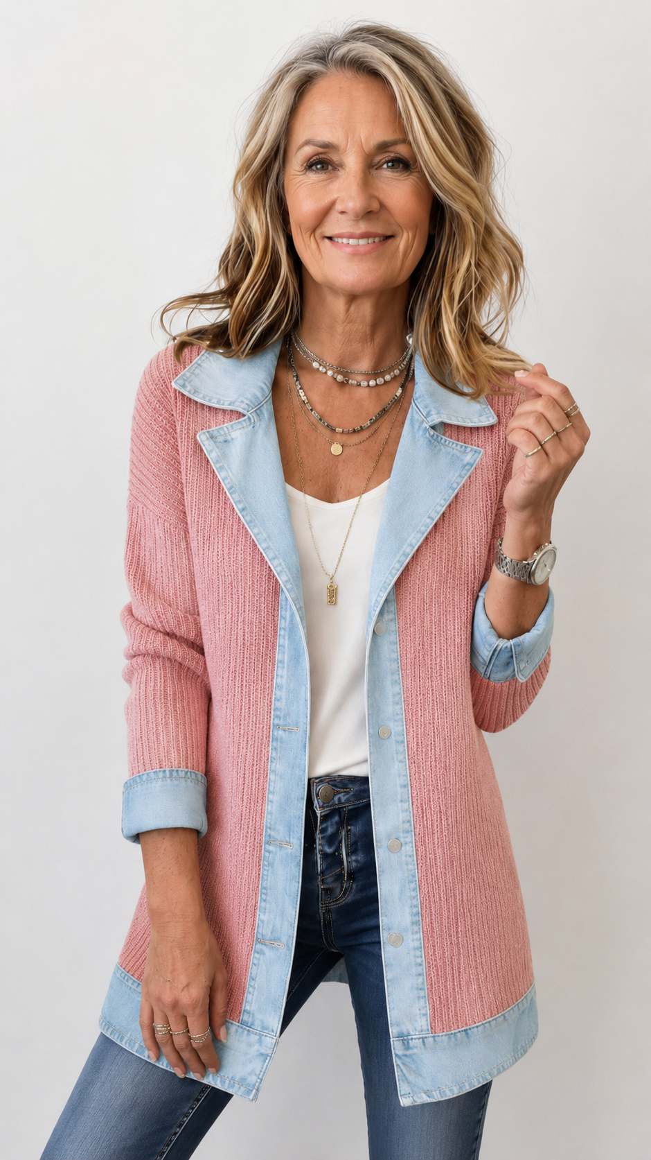 Audrey | Mixed Jacket