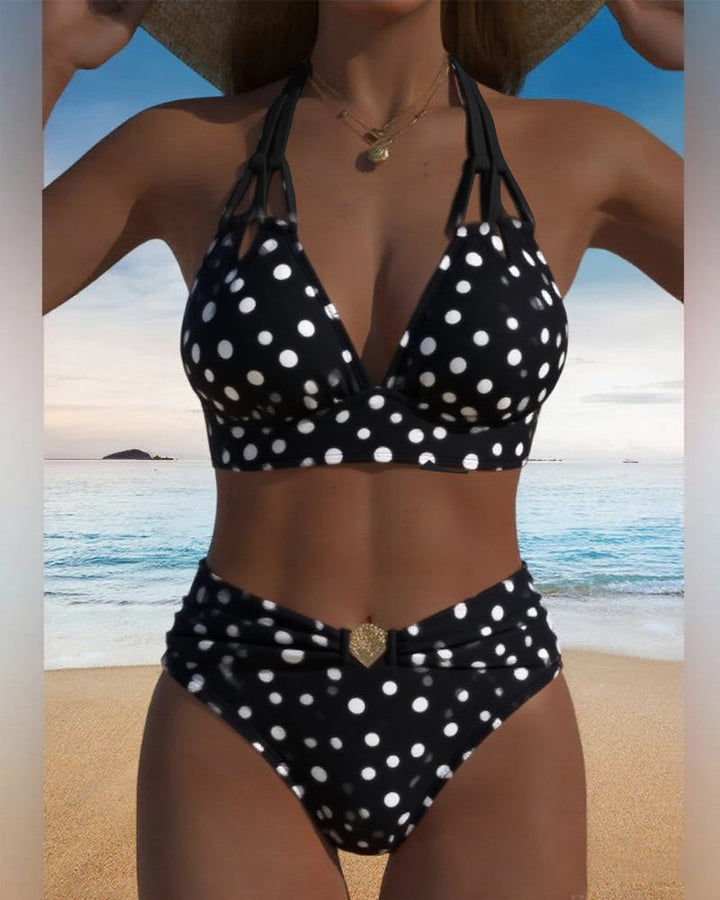 Melanie | Two-piece sexy polka dot bikini