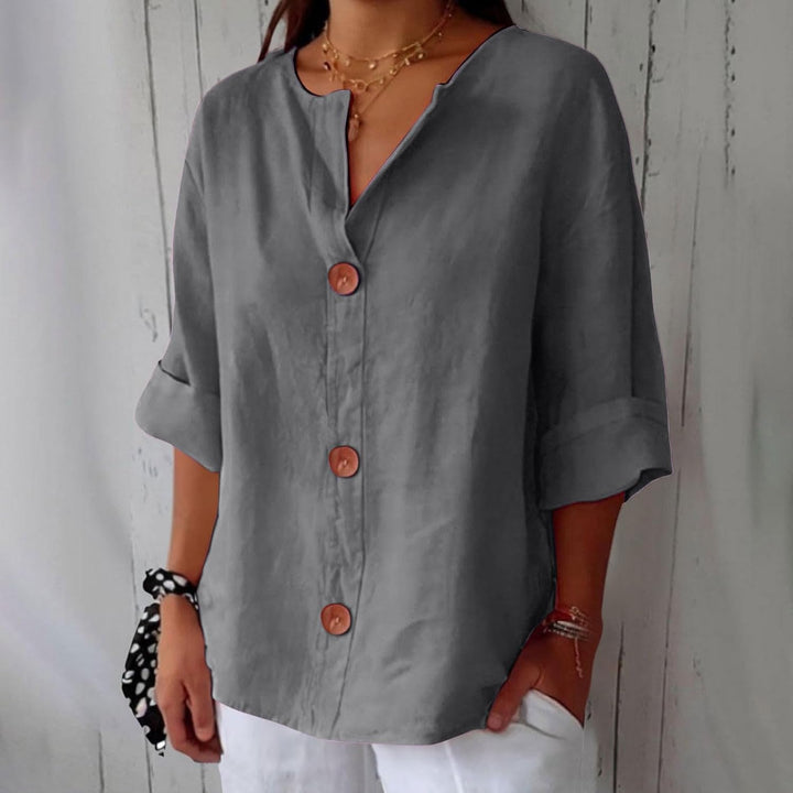 Hazel | Loose-fitting Blouse