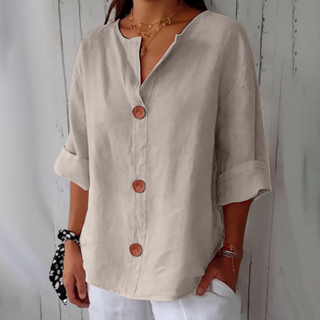 Hazel | Loose-fitting Blouse