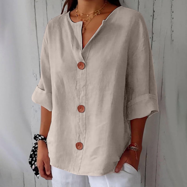 Hazel | Loose-fitting Blouse