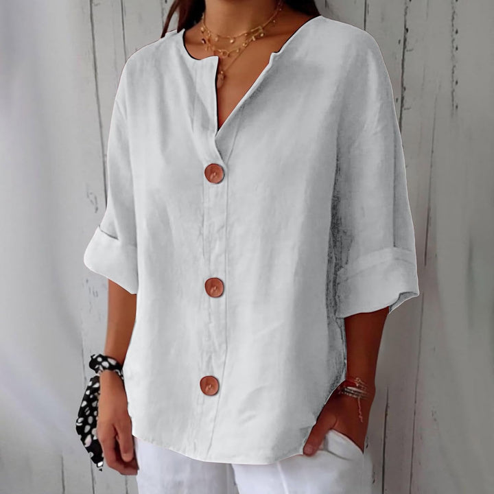 Hazel | Loose-fitting Blouse