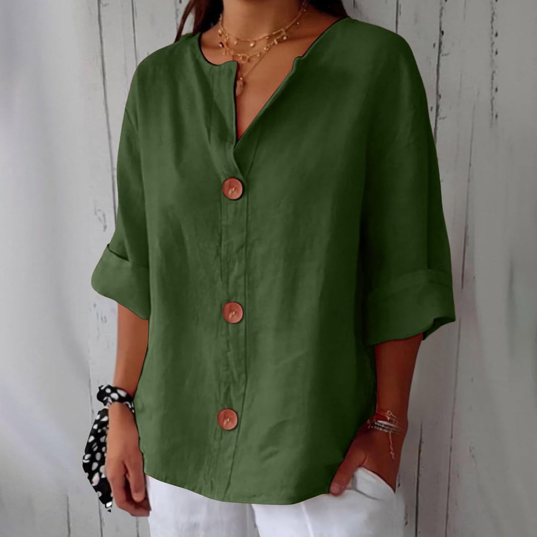 Hazel | Loose-fitting Blouse