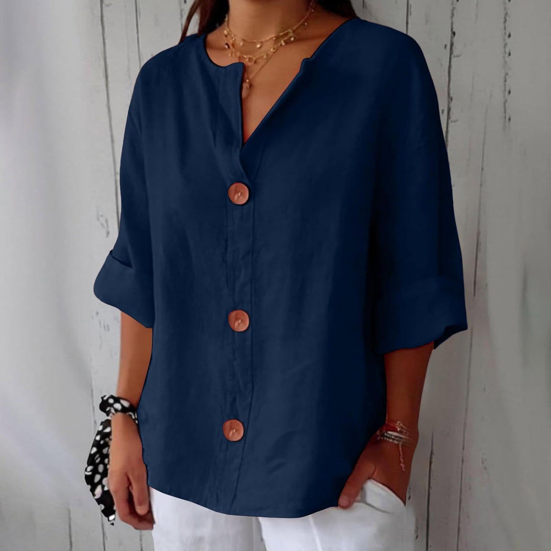 Hazel | Loose-fitting Blouse