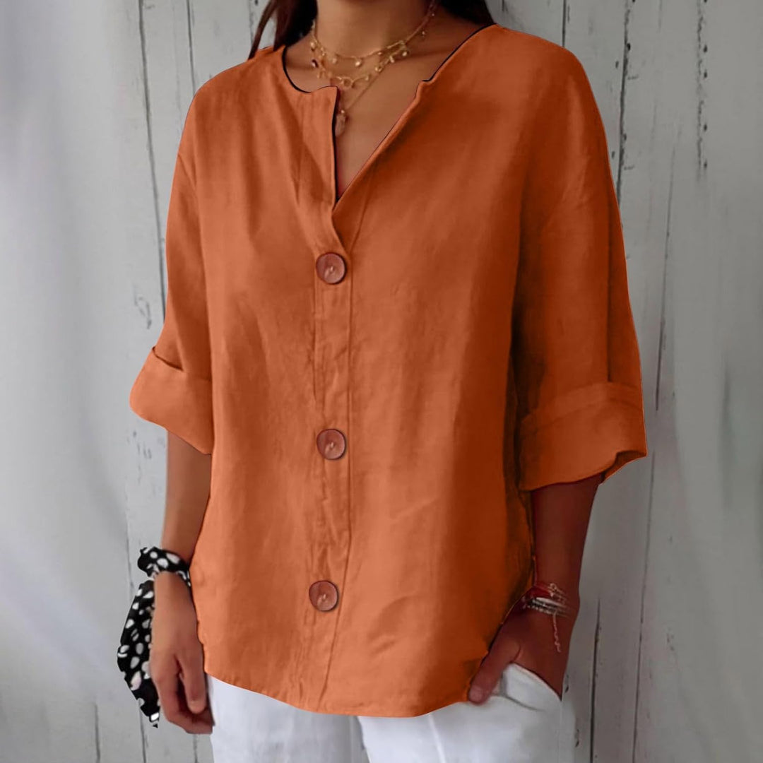 Hazel | Loose-fitting Blouse