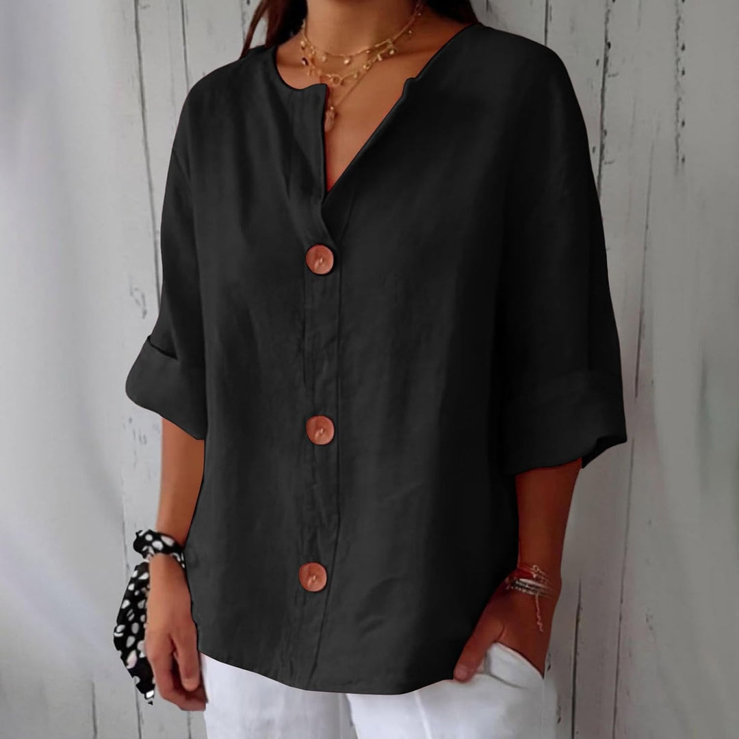 Hazel | Loose-fitting Blouse