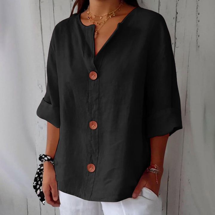 Hazel | Loose-fitting Blouse