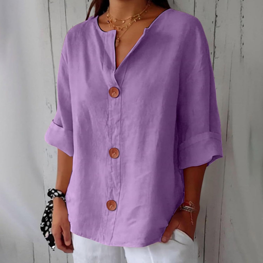 Hazel | Loose-fitting Blouse
