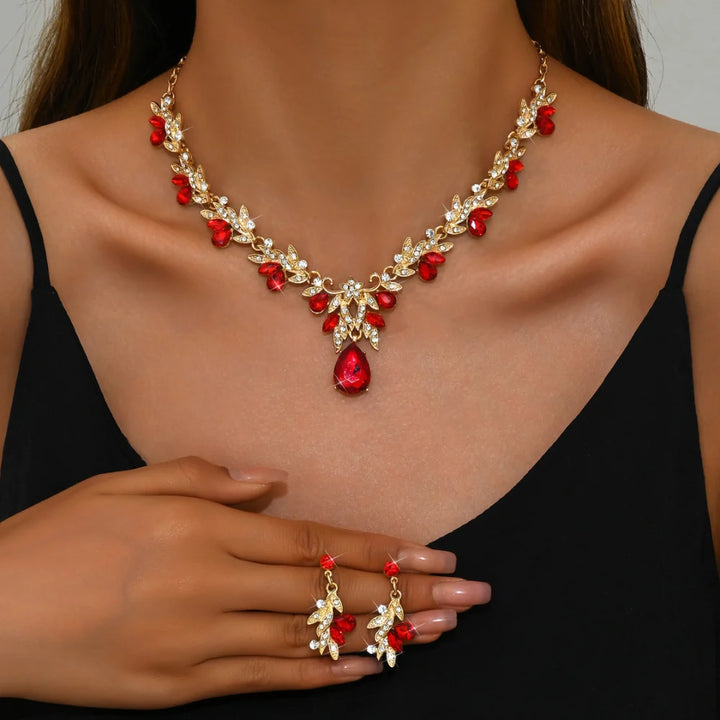 CHARLOTTE AVALON | NECKLACE EARRING SET FOR WOMAN