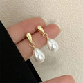 Floating Pearl Earrings