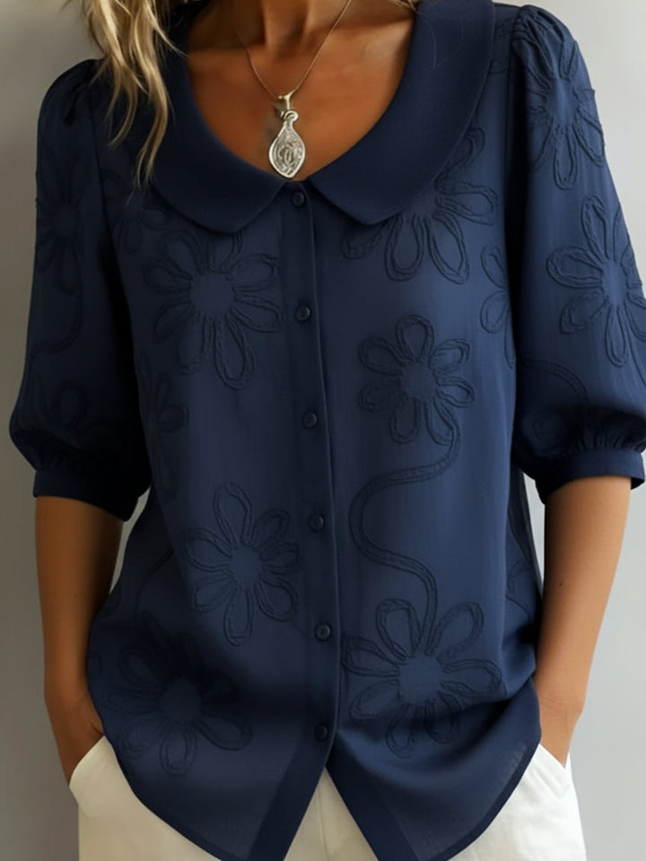Aurélie™ | Floral Comfort Blouse