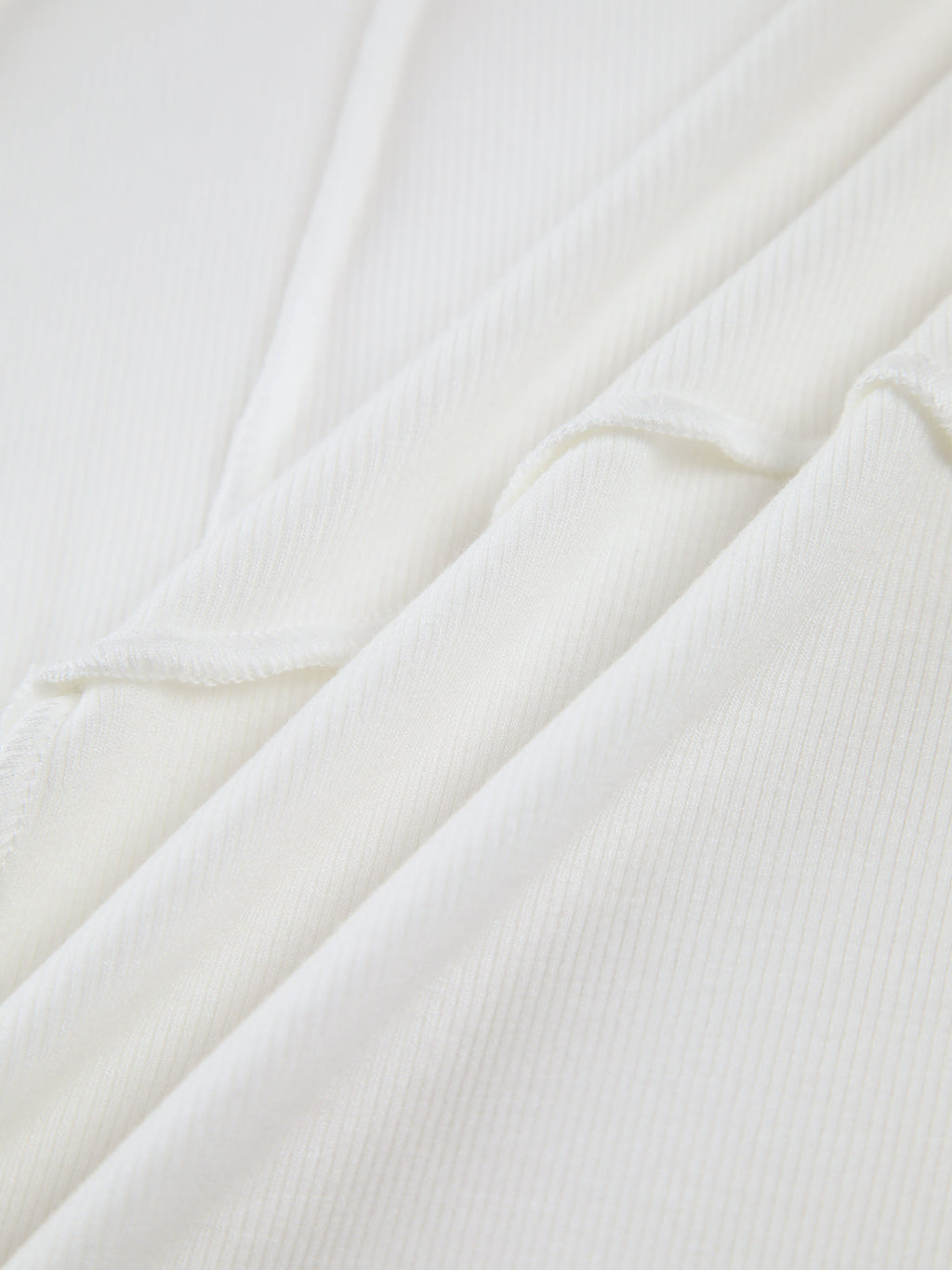 Jenna | Contrast Trim Long Sleeve Ribbed Top