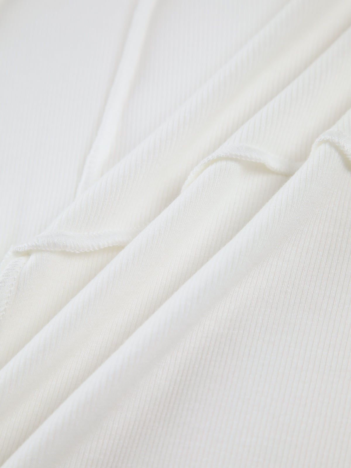 Jenna | Contrast Trim Long Sleeve Ribbed Top