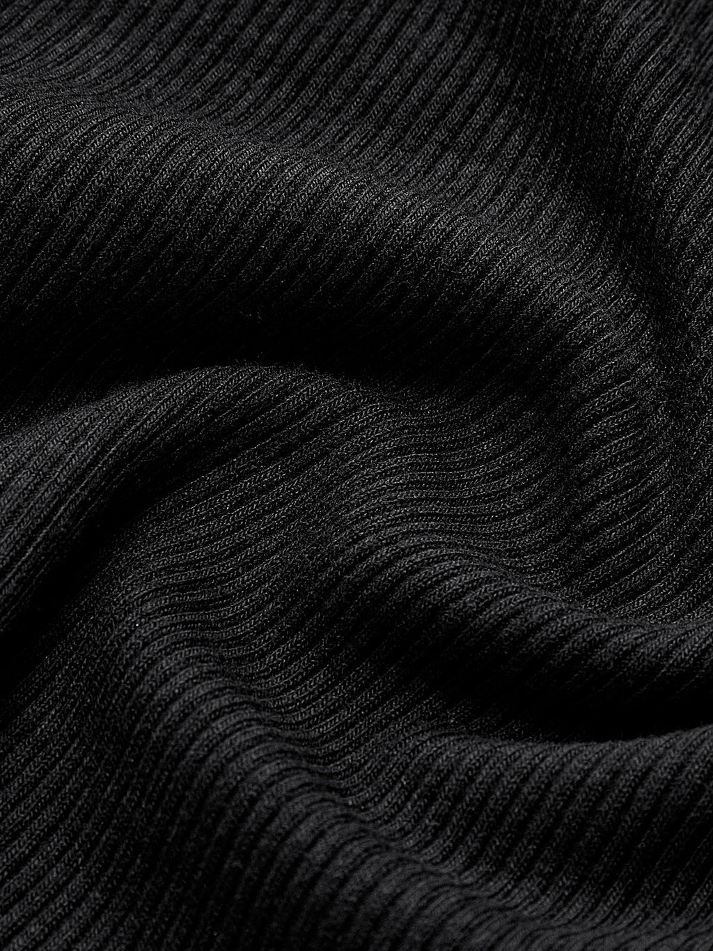 Jenna | Contrast Trim Long Sleeve Ribbed Top