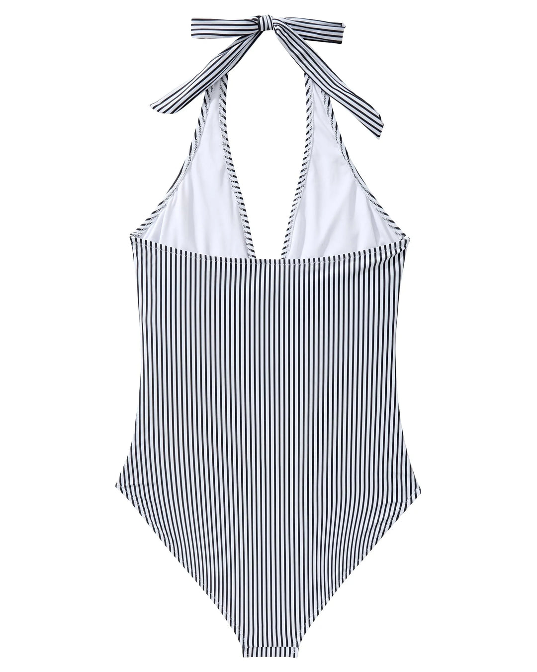 CHARLOTTE AVALON | FLORAL HALTER SWIMSUIT FOR WOMAN