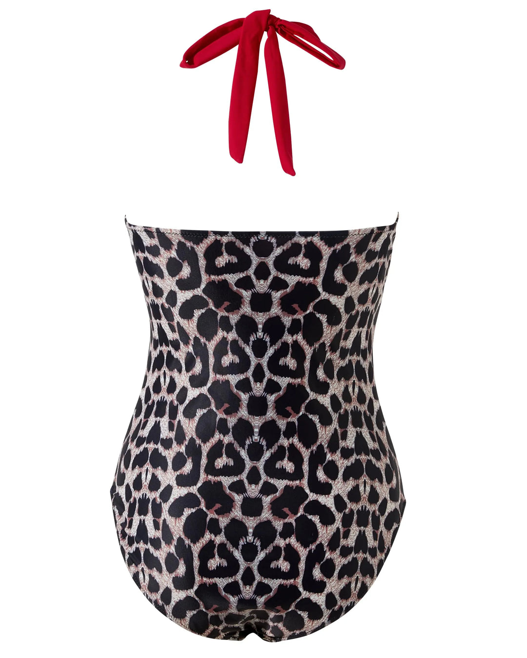 CHARLOTTE AVALON | FLORAL HALTER SWIMSUIT FOR WOMAN