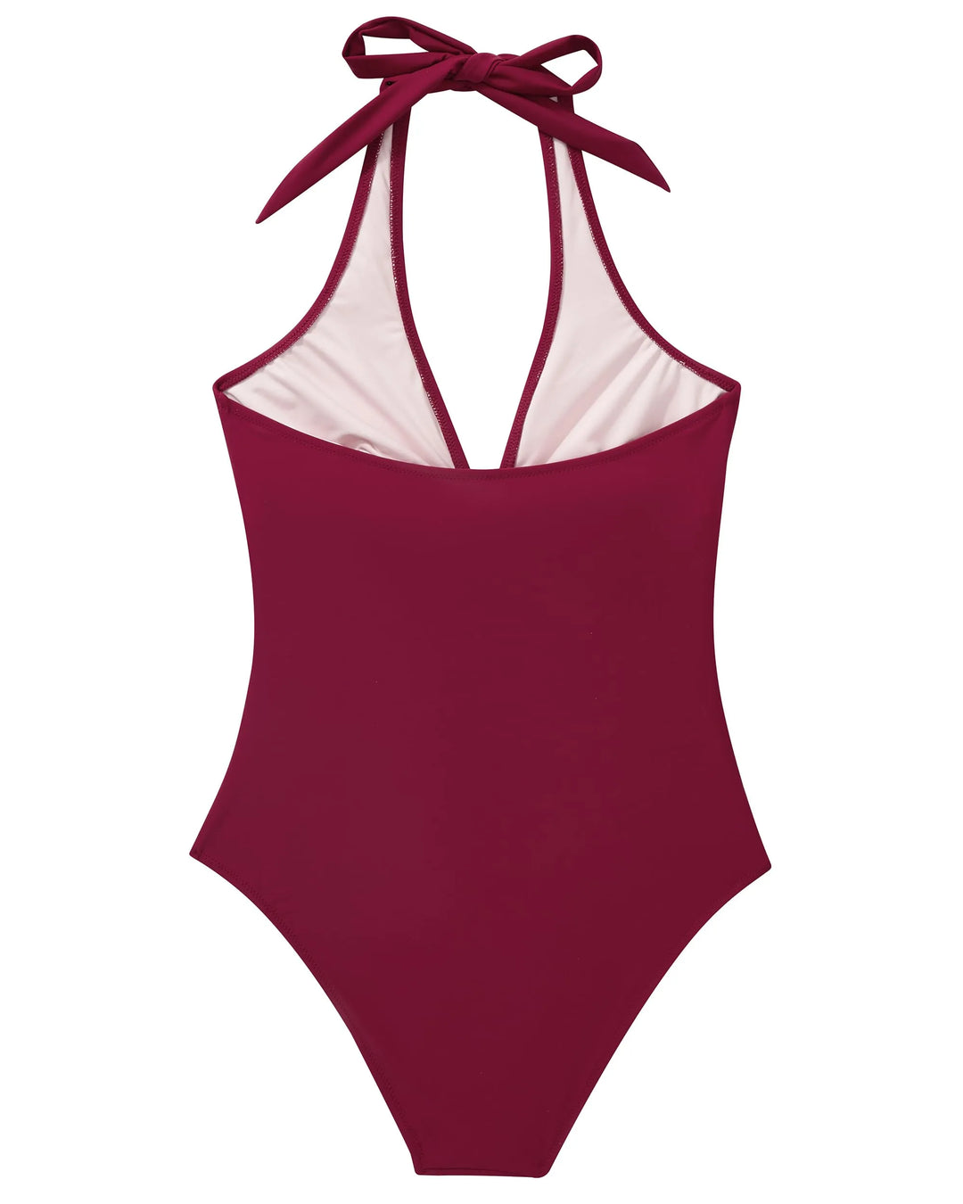 CHARLOTTE AVALON | FLORAL HALTER SWIMSUIT FOR WOMAN