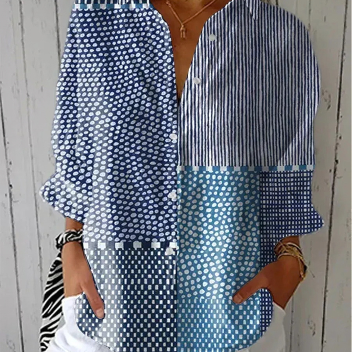 CHARLOTTE AVALON  | SPRING GARDEN BLOUSE FOR WOMAN