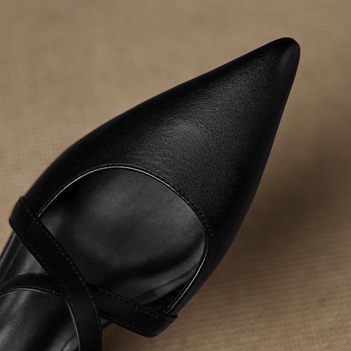 Eryne Leather Mules