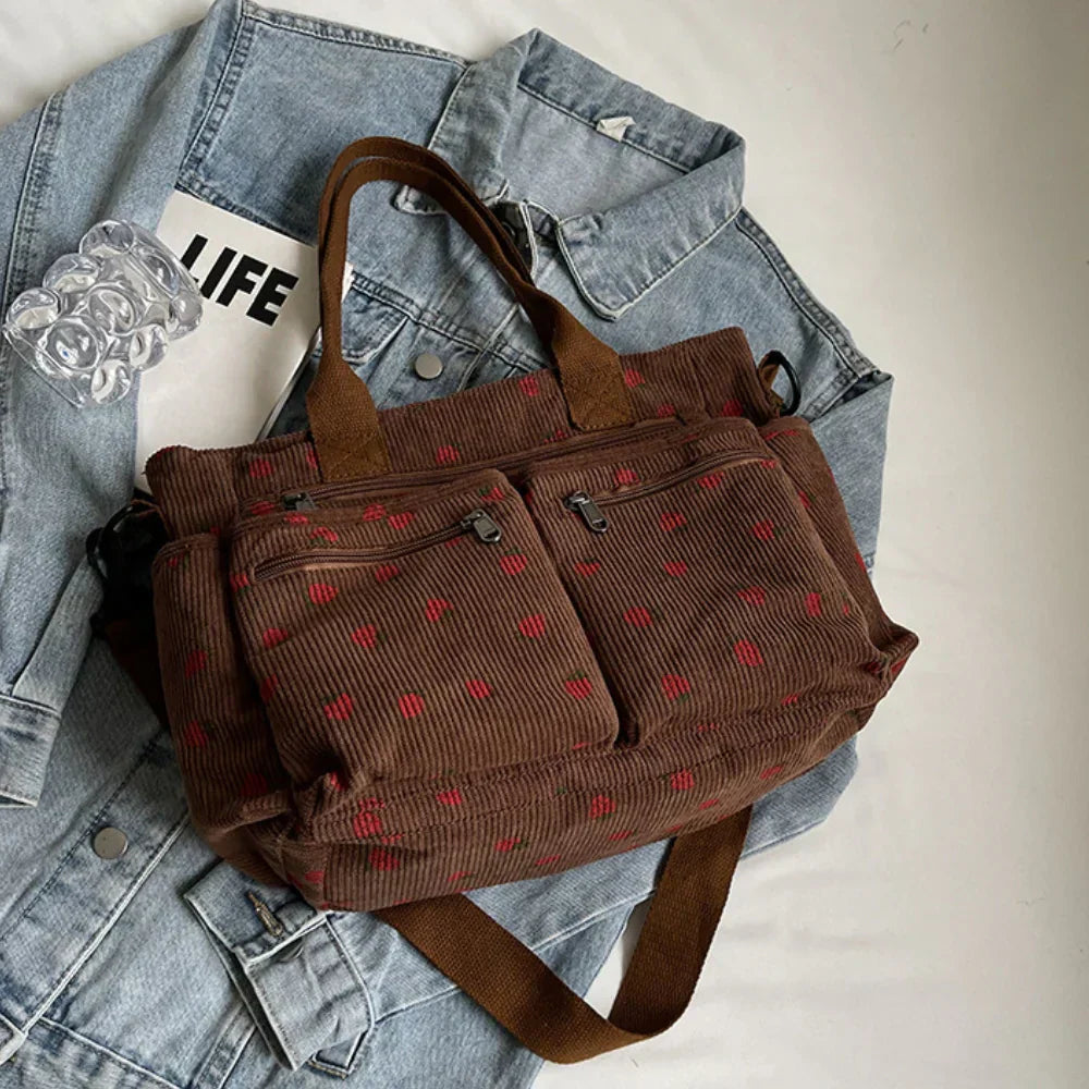 MIRELLA – STRAWBERRY TOTE BAG
