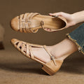 Solene Dalia Leather Flats