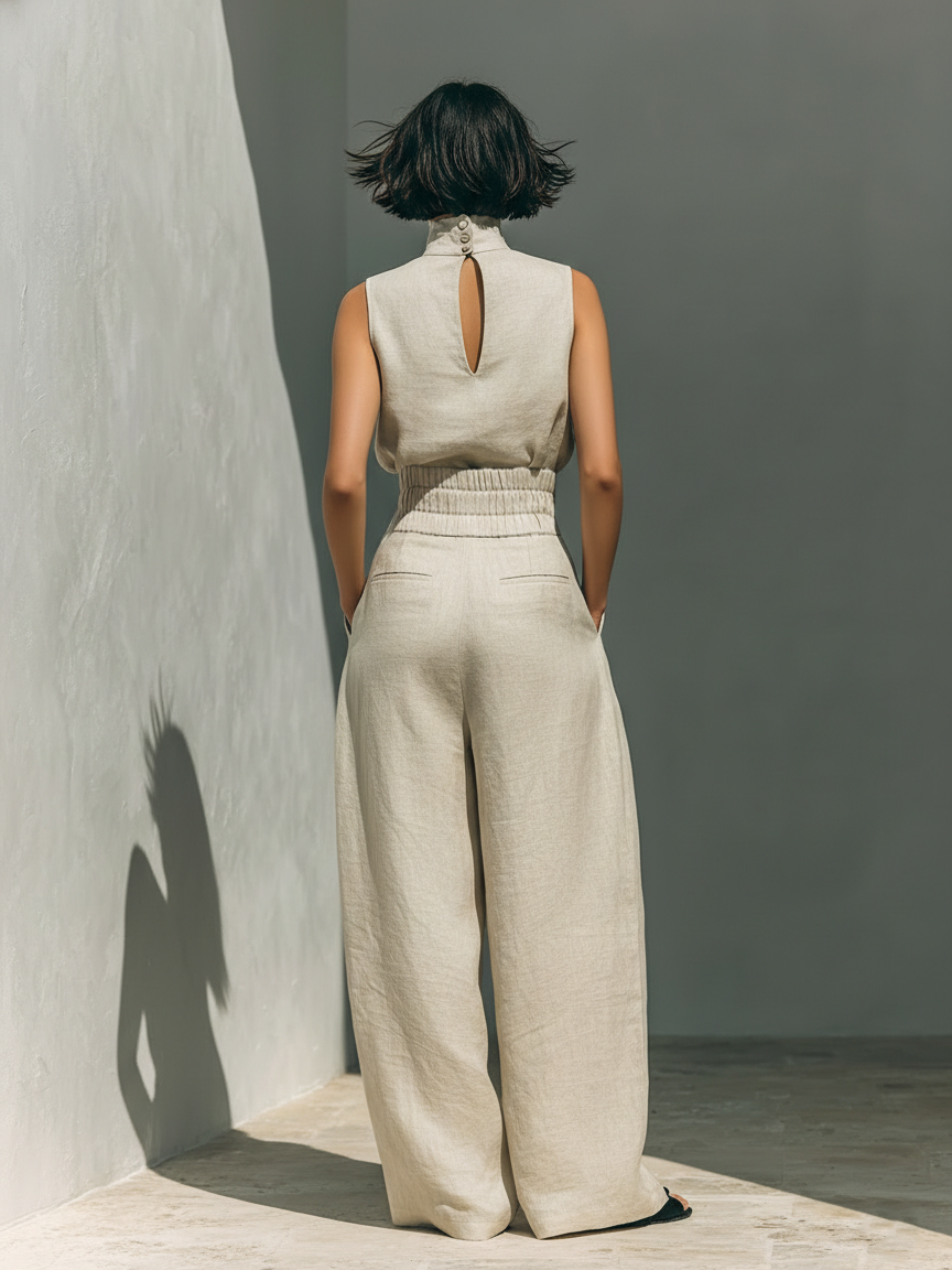 Maria – Tank Top and Wide-Leg Pants Set