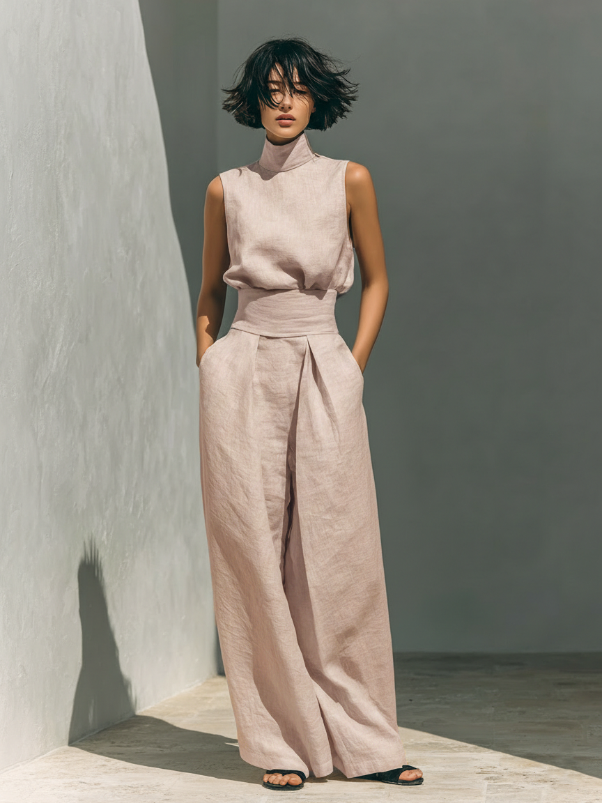 Maria – Tank Top and Wide-Leg Pants Set