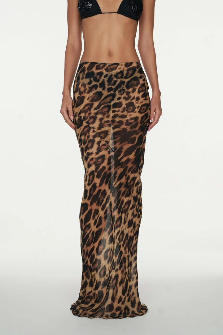 Wren™ | Luccifer-Leopard Skirt