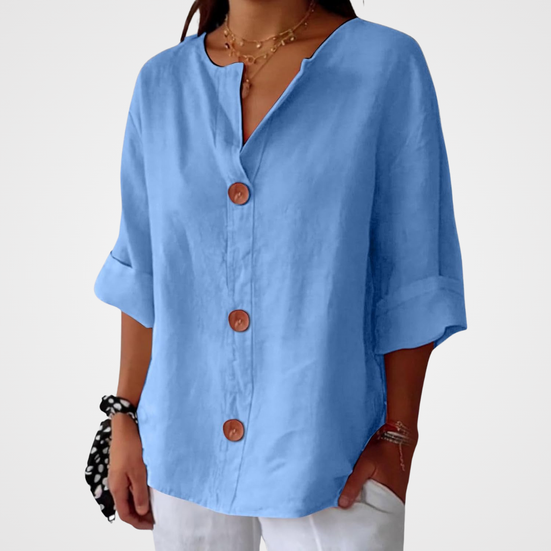 Hazel | Loose-fitting Blouse