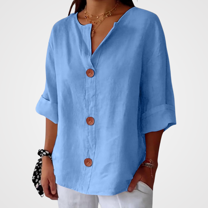 Hazel | Loose-fitting Blouse