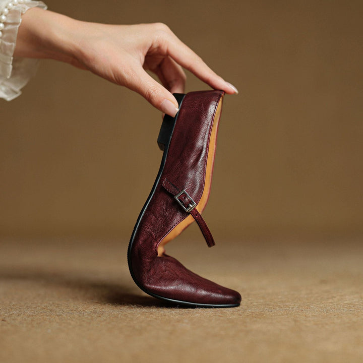 Envara Leather Mules