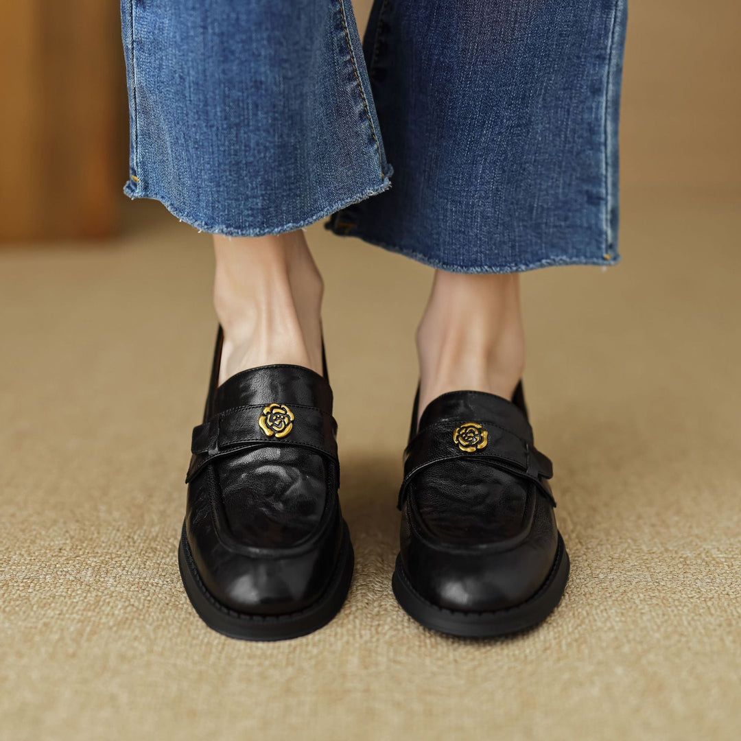 Morrelle Leather Loafers