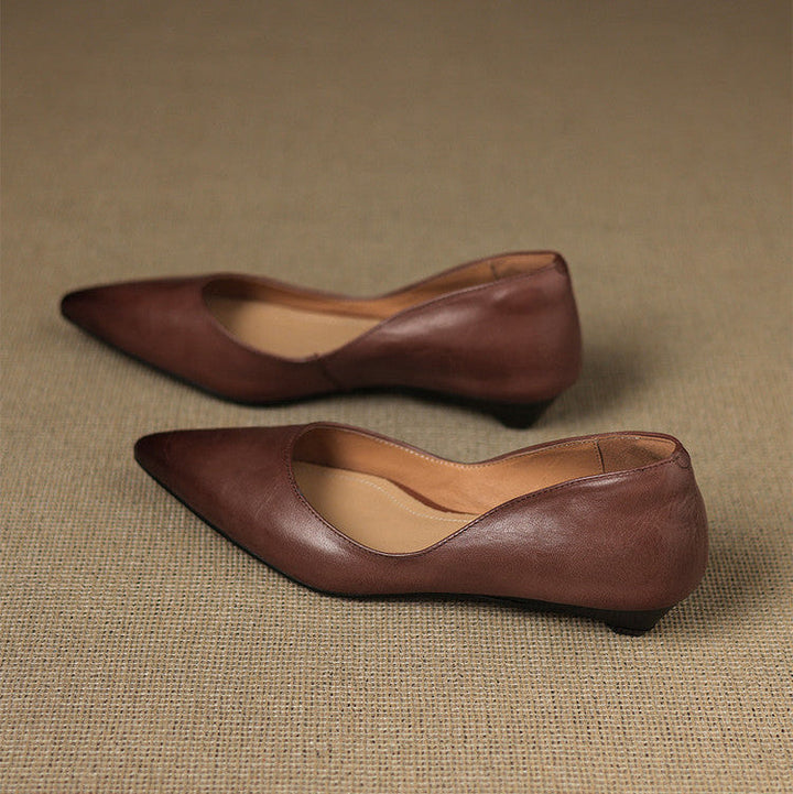 Arla Leather Flats