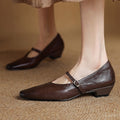 Cédrine Leather Pumps
