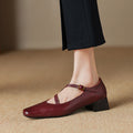 Marvelle Leather Mary Janes