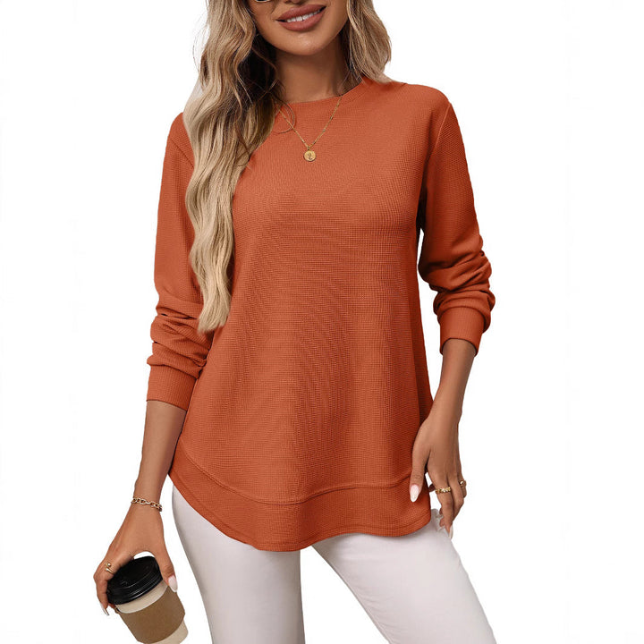 Marceline™ | Textured Long Sleeve Top