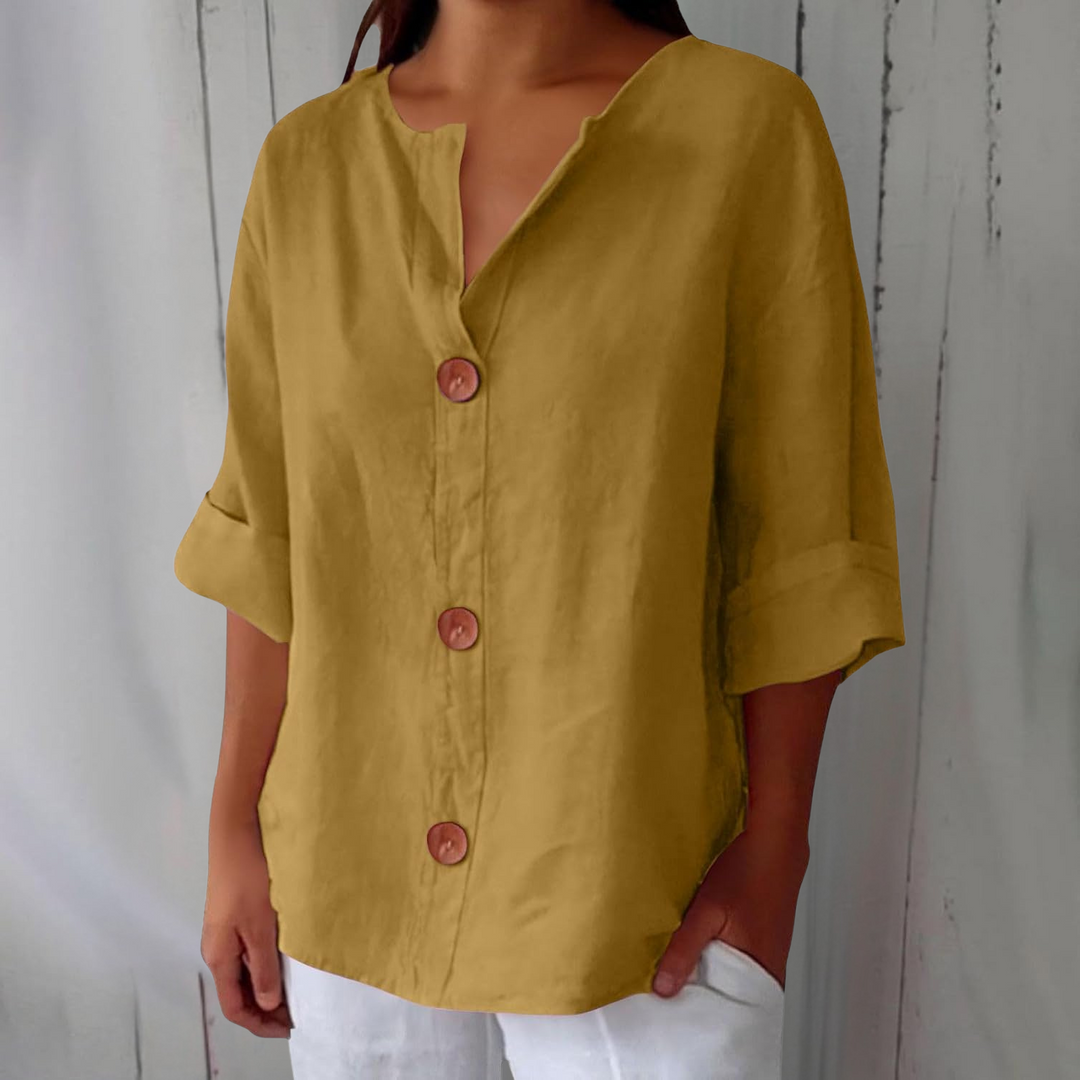 Hazel | Loose-fitting Blouse