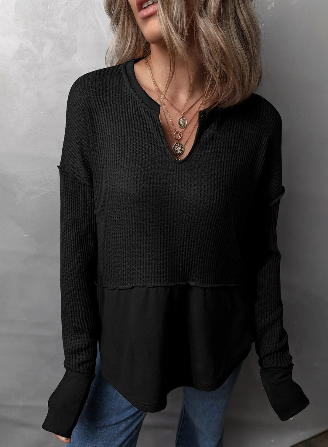 Elena | Soft Knit Comfort Top